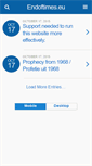 Mobile Screenshot of endoftimes.eu